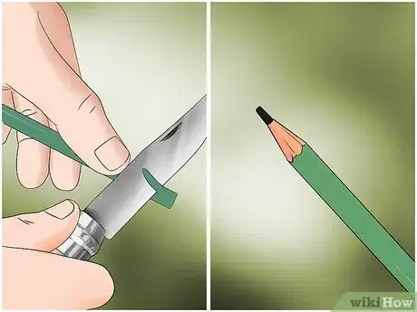 Image titled Sharpen a Pencil With a Knife Step 9