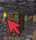 Make a Bookshelf in Minecraft