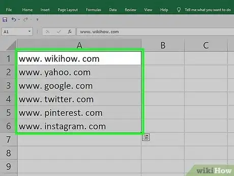 Image titled Remove Spaces Between Characters and Numbers in Excel Step 1