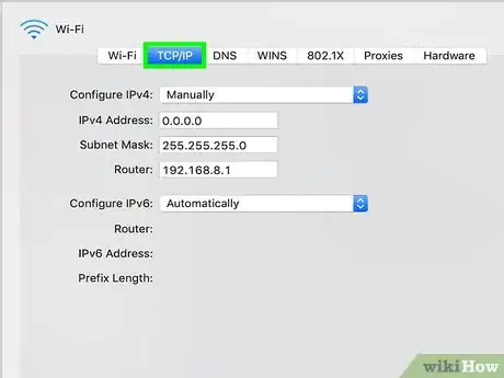 Image titled Change the IP Address on a Mac Step 6