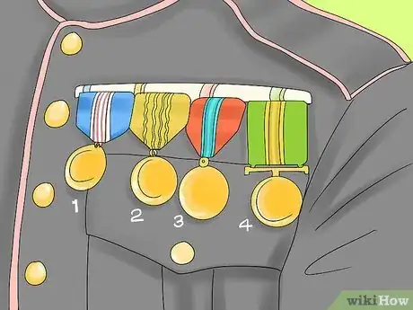 Image titled Wear Medals on Civilian Clothes Step 5