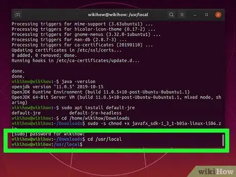 Image titled Install JavaFX on Ubuntu Linux Step 10
