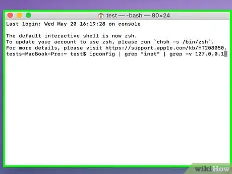 Image titled Find Your IP Address on a Mac Step 11
