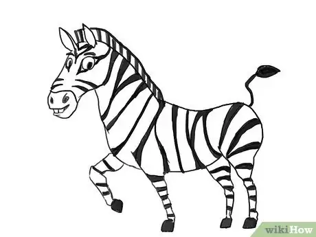 Image titled Draw a Zebra Step 12