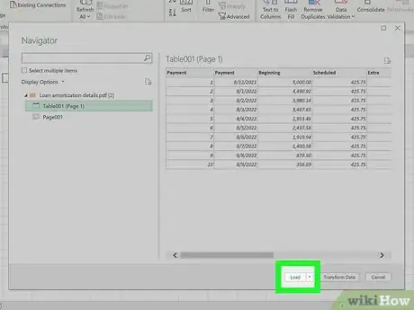 Image titled Copy a Table from a PDF to Excel Step 8