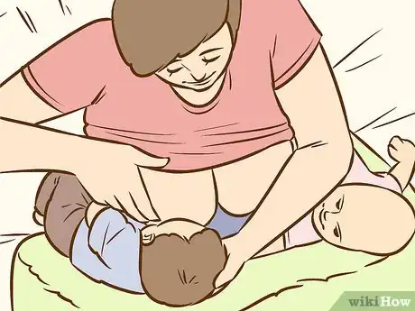 Image titled Breastfeed Twins Step 3