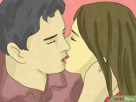 Image titled What Does It Mean when Someone Holds Your Face While Kissing Step 7