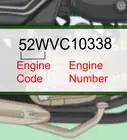 Find the Chassis and Engine Number