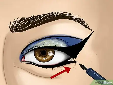 Image titled Apply Egyptian Eye Makeup Step 12