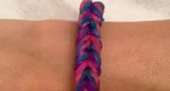 Make a Double Band Fishtail Loom Bracelet