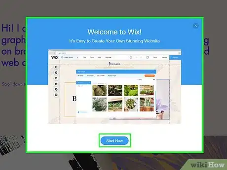 Image titled Make a Free Website Using Wix Step 5