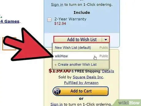 Image titled Create an Amazon Wishlist Step 10