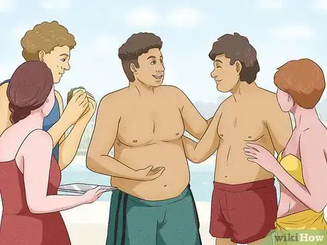 Image titled Hide Gynecomastia at the Beach Step 12