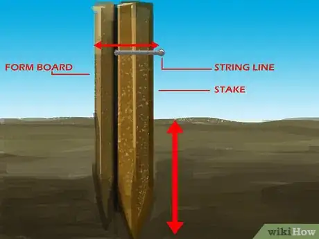 Image titled Build a Straight Form for Concrete Step 4