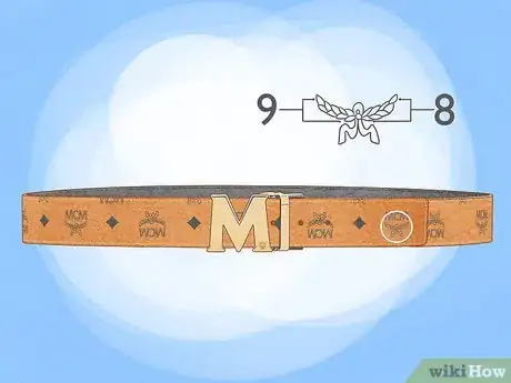 Image titled Tell if an MCM Belt Is Fake Step 4