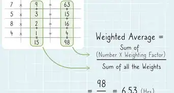 Calculate Weighted Average