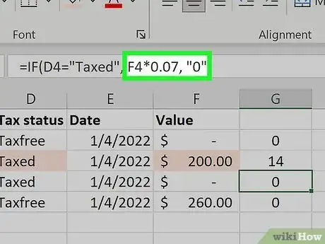 Image titled How Do You Write an if then Formula in Excel Step 7