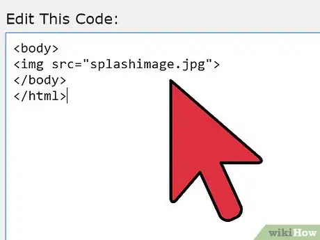 Image titled Create a Splash Page for a Website Step 5