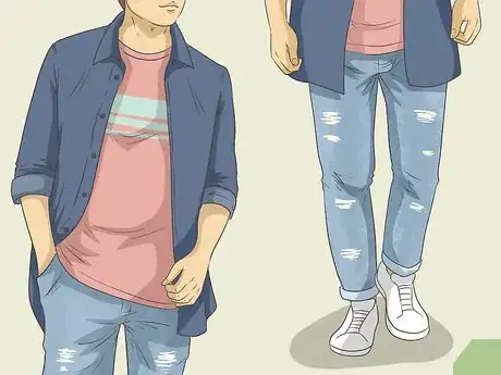 Image titled Wear a Dress Shirt with Jeans Step 4