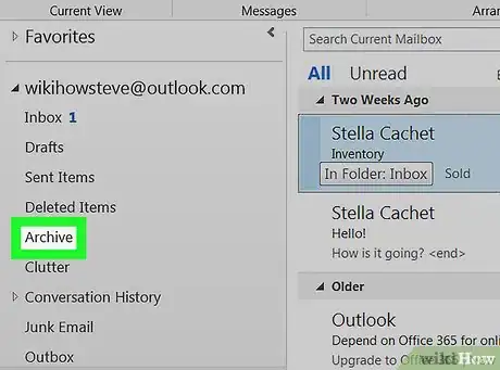 Image titled Access Archived Emails in Outlook Step 12