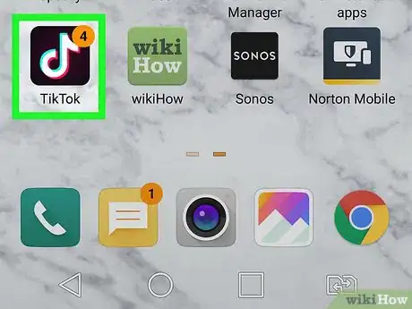 Image titled Livestream on TikTok on Android Step 1