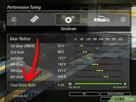 Image titled Set Best Drift Tuning in Need for Speed : Underground 2 Step 3