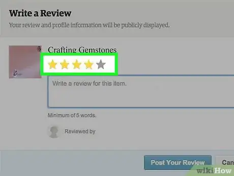 Image titled Write an Etsy Review Step 2