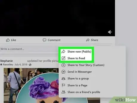 Image titled Share Videos on Facebook Step 3