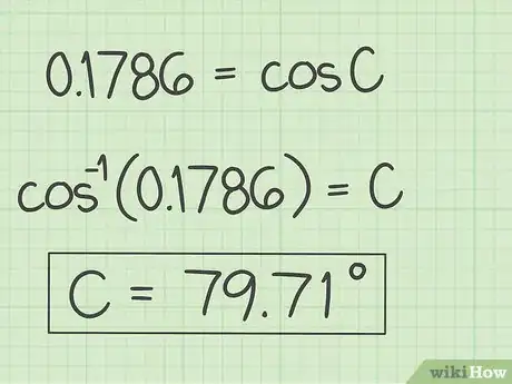 Image titled Use the Laws of Sines and Cosines Step 30