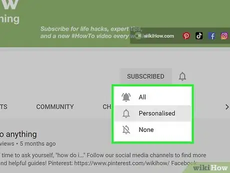 Image titled Subscribe to a YouTube Channel Step 12