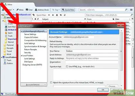 Image titled Remove an E Mail Account from Thunderbird Step 2Bullet2