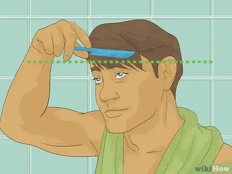 Image titled Cut Bangs for Men Step 5