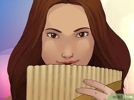 Image titled Play the Panpipe or Pan Flute Step 4