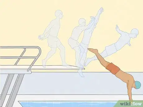 Image titled Do a Swan Dive From the Side of a Swimming Pool Step 9