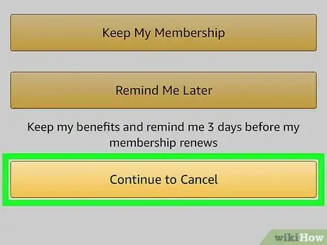 Image titled Cancel Amazon Prime Step 14