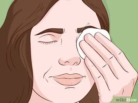 Image titled Stop Eyeshadow from Creasing Step 1