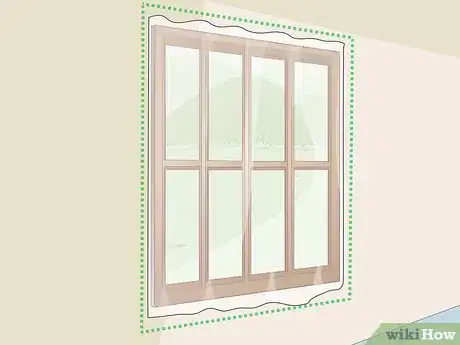 Image titled Hang Curtains with Wire Step 1