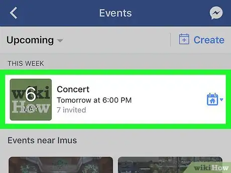 Image titled Tell if Someone Has Seen Your Facebook Event Invitation on iPhone or iPad Step 4