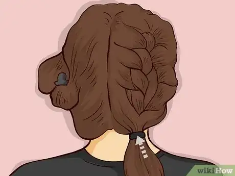 Image titled Do Curly Half‐Braided Pigtails Step 6