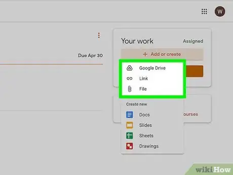 Image titled Upload Homework to Google Classroom Step 6
