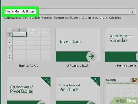 Image titled Make a Spreadsheet in Excel Step 9