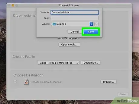 Image titled Convert a Webm File to an MP4 with VLC Step 15