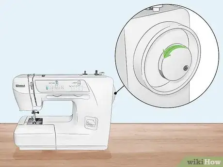 Image titled Thread a Kenmore Sewing Machine Step 1