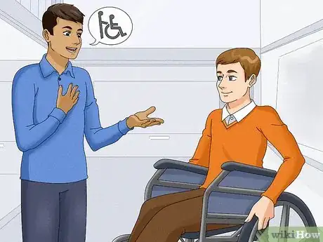 Image titled Interact with a Person Who Uses a Wheelchair Step 6