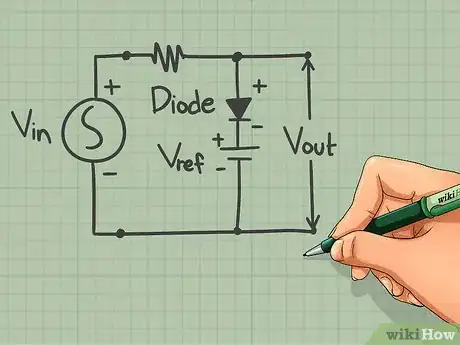 Image titled Draw the Transfer Characteristics for a Basic Diode Clipping Circuit Step 1