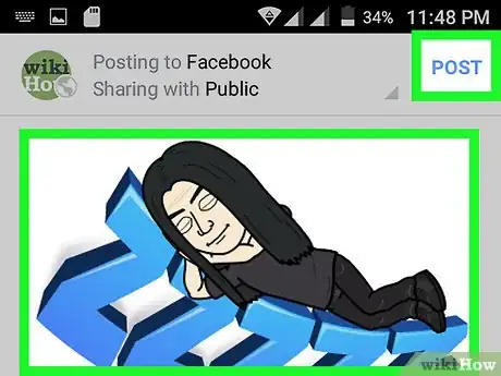 Image titled Use Bitmoji on Facebook Step 7