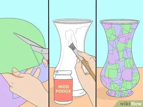 Image titled Decorate Glass Vases Step 1