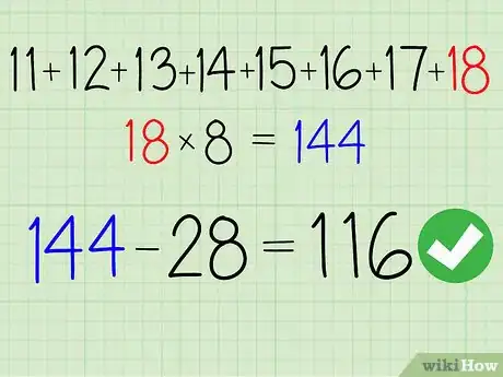 Image titled Add 5 Consecutive Numbers Quickly Step 15