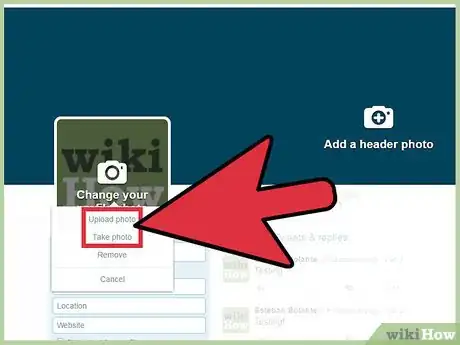 Image titled Add a Twitter Profile Picture Step 5