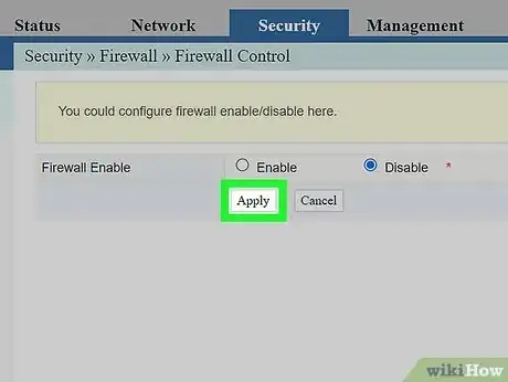 Image titled Disable Router Firewall Step 22